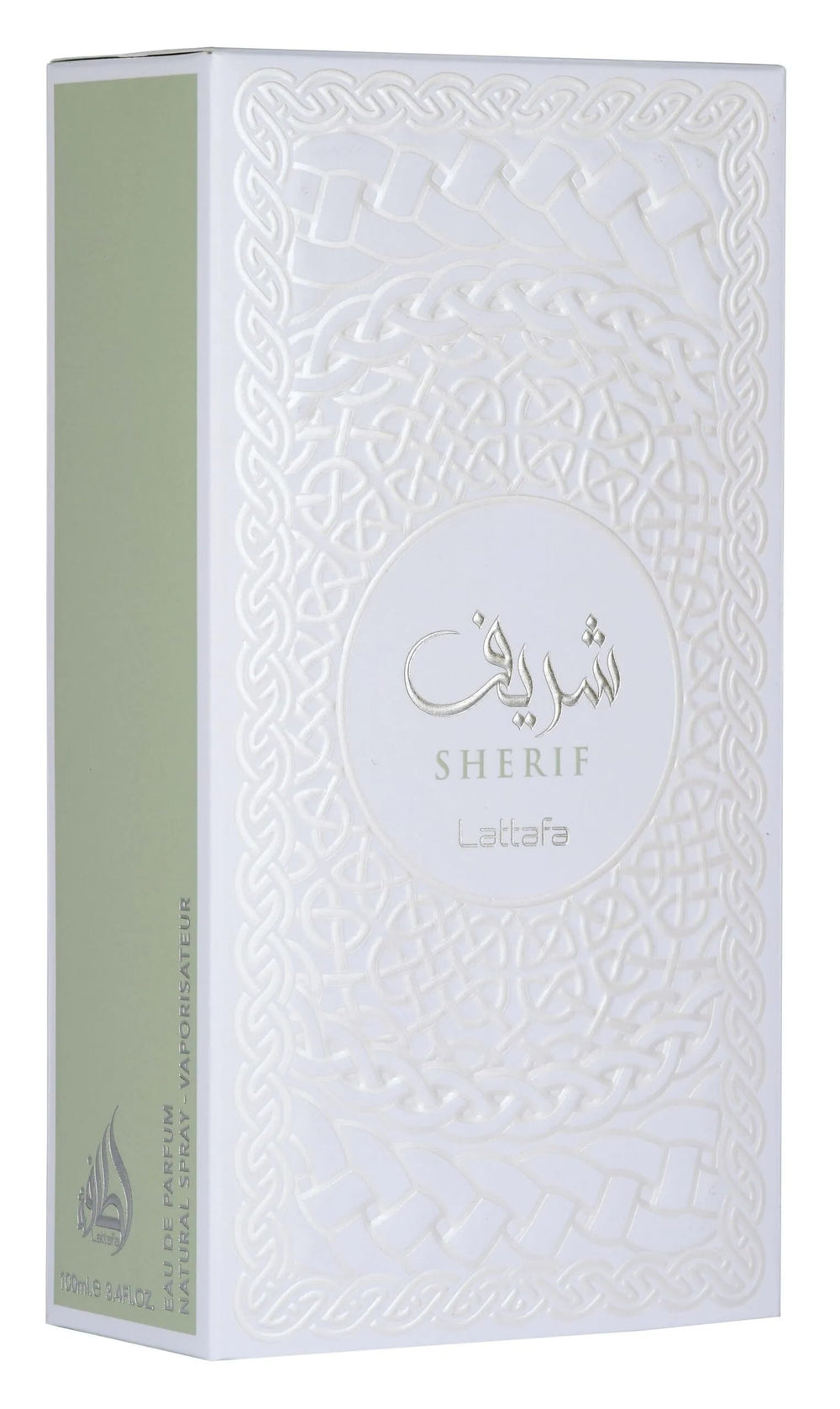 Lattafa Sherif base notes close-up evokes warm, long-lasting scent