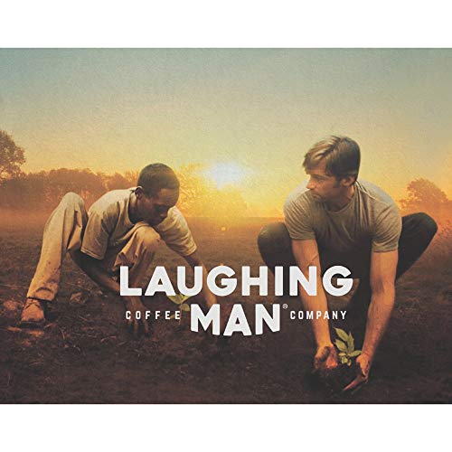 Laughing Man pods are compatible with most Keurig machines for quick, convenient coffee breaks.