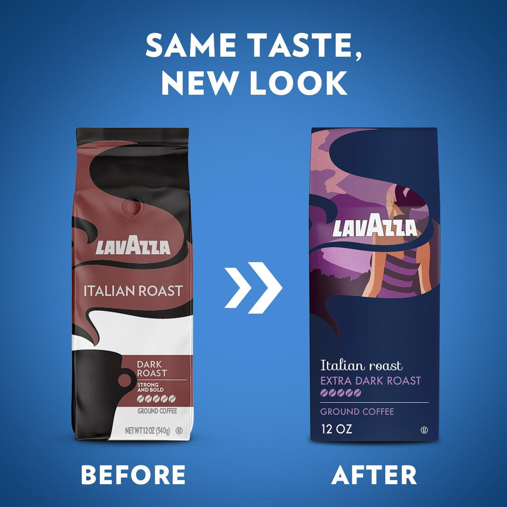 Lavazza Arabica blend from Central and South America with rich flavor.