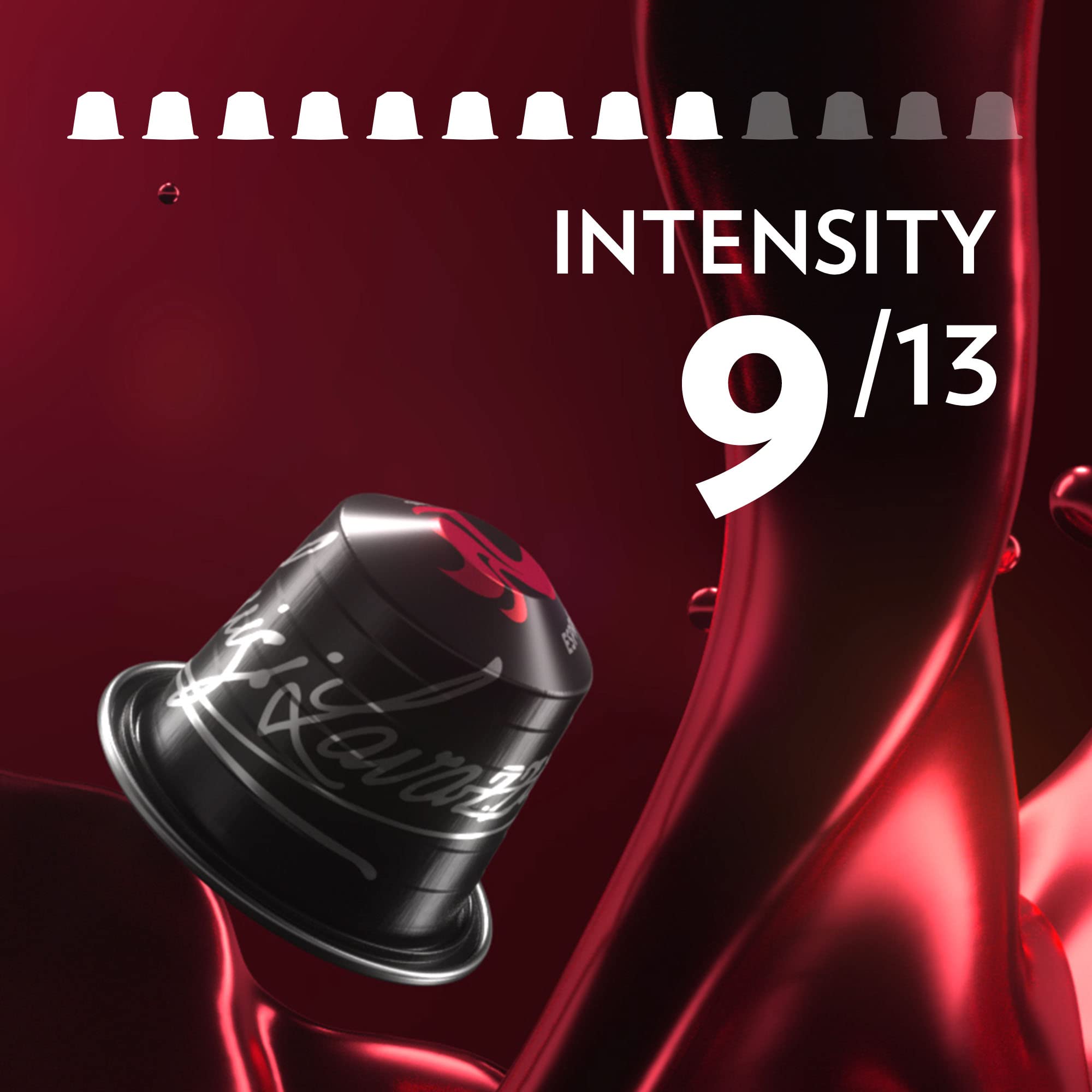 Lavazza 100% Arabica blend notes grains and biscotti.