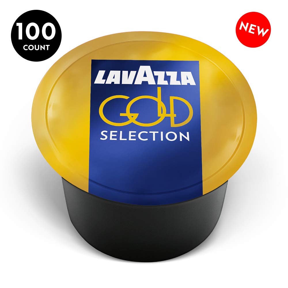 Lavazza Blue capsules—honey and almond aroma for refined espresso.