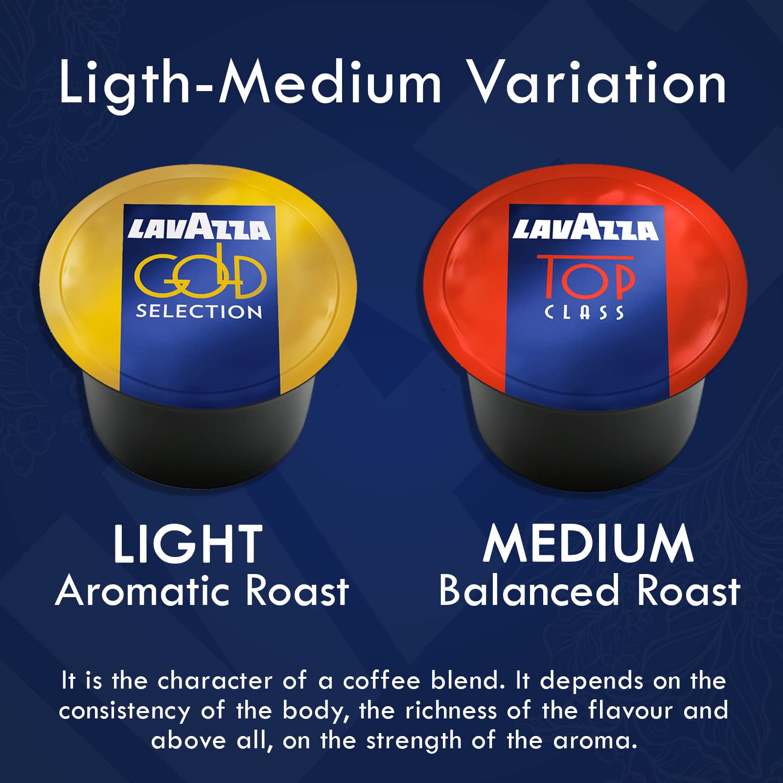 Holiday gift-ready Lavazza Blue capsules suitable for seasonal gifting
