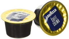 Lavazza Blue single espresso capsules ideal for crafting a convenient morning espresso.