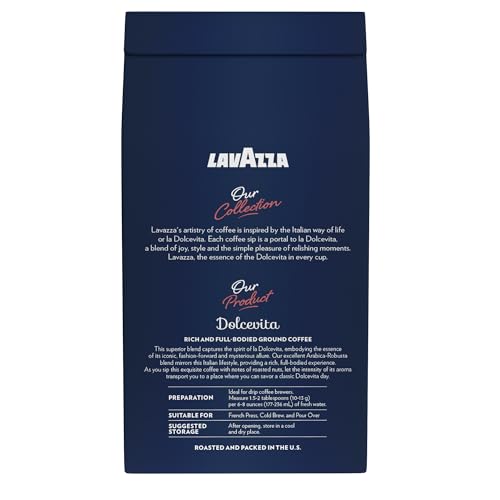 Lavazza Classico aroma steam suggests a warm, comforting pour.