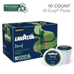 Lavazza Classico Decaf K-Cups aroma of dried fruits for inviting break