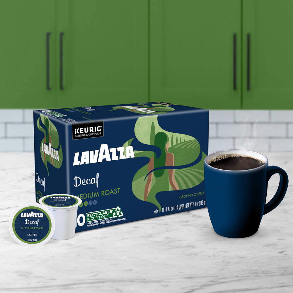 Lavazza Classico Decaf K-Cups aroma of dried fruits in every cup