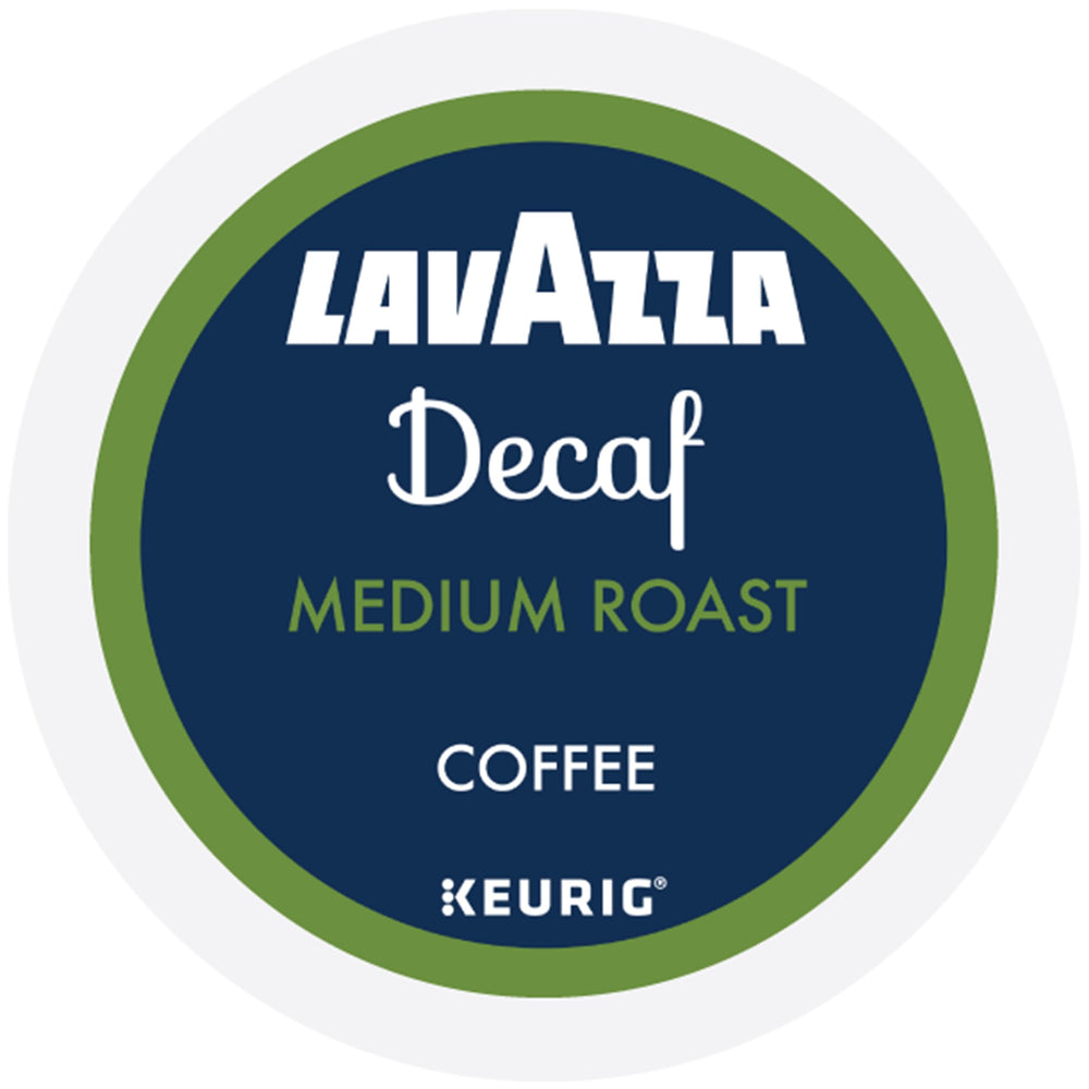Lavazza Classico Decaf K-Cups compatible with Keurig brewers for quick mornings