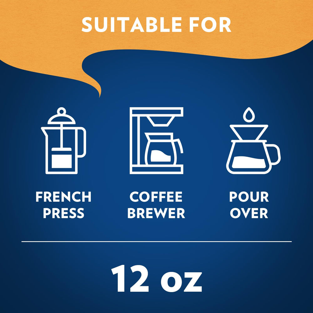 Drip brewer scene with Lavazza Costiera Gran Aroma for easy, flavorful mornings