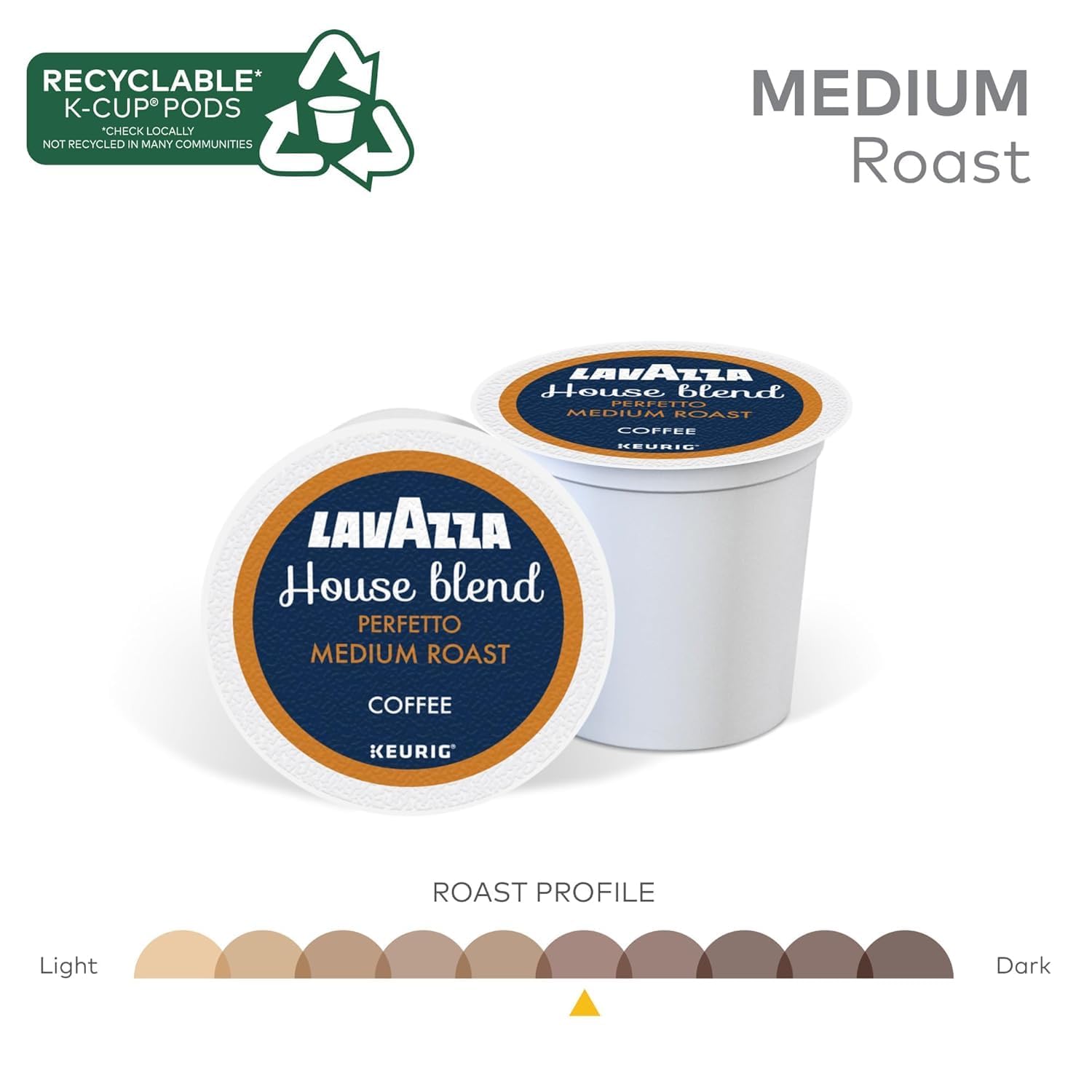 Lavazza Costiera Gran Aroma K-Cup with distinctive aroma and flavor.