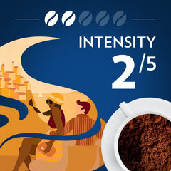 Steam rising from a cup of Lavazza Costiera Gran Aroma