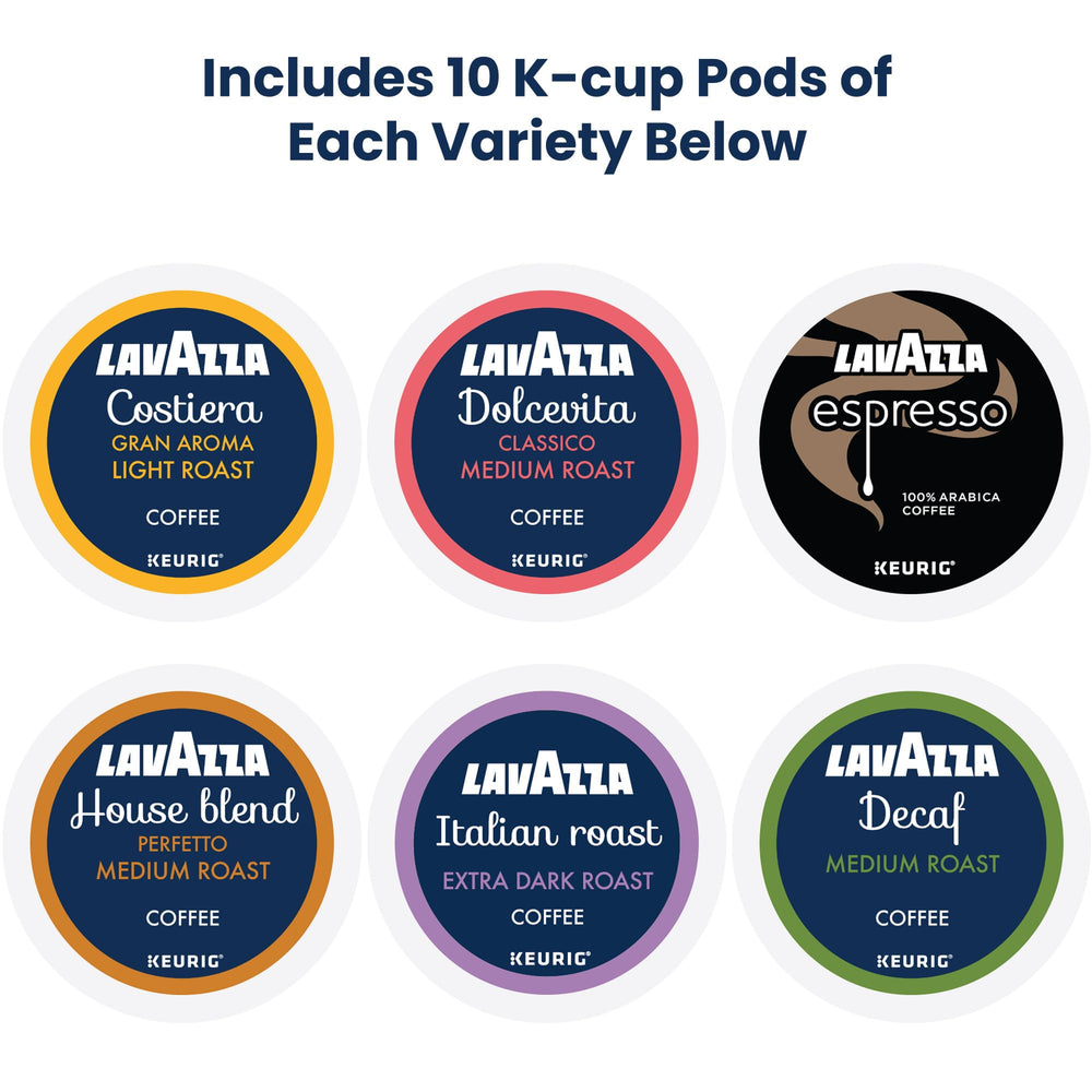 Lavazza Costiera pod, a light roast option for bright mornings.