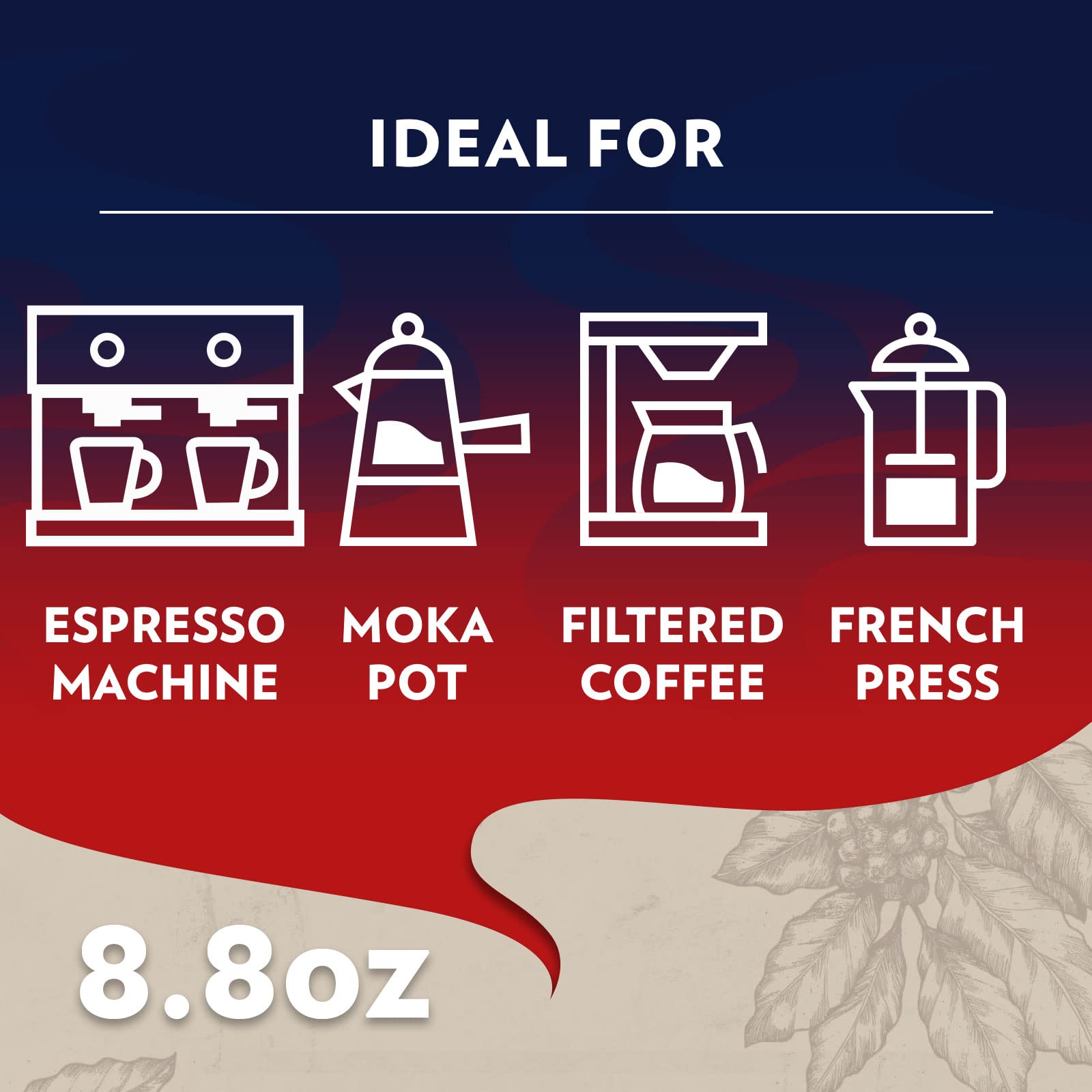 20-pack packaging for Lavazza Crema e Gusto ground coffee.