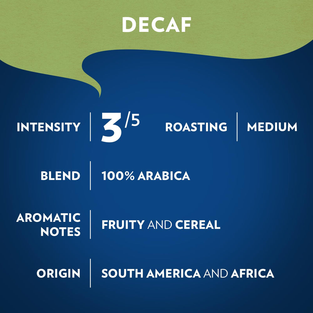 Lavazza Decaf Ground Coffee cold brew option for refreshing drinks.
