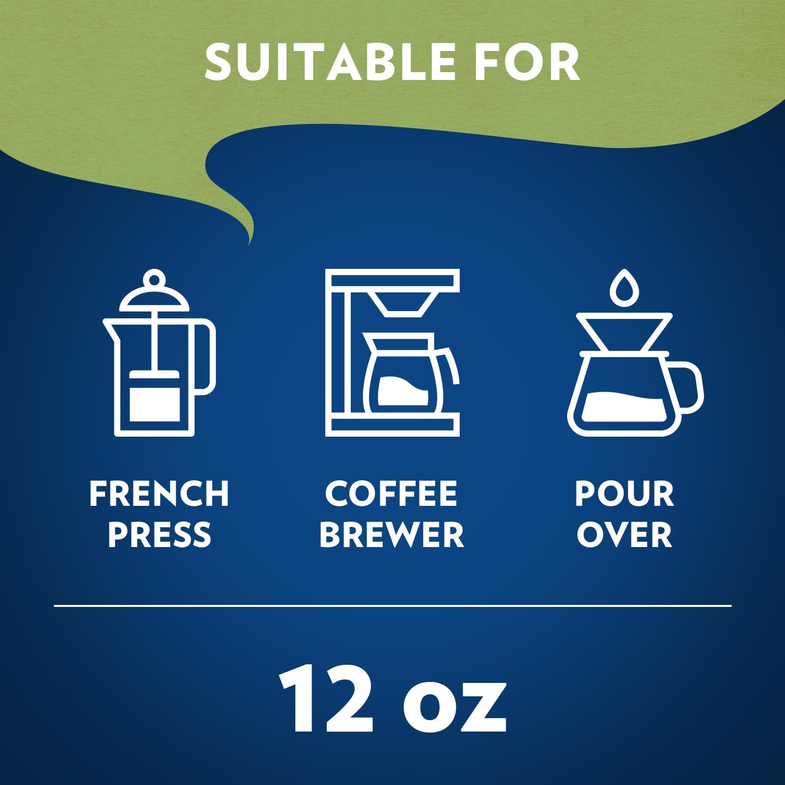 Lavazza Decaf Ground Coffee French press compatibility for a smooth cup.