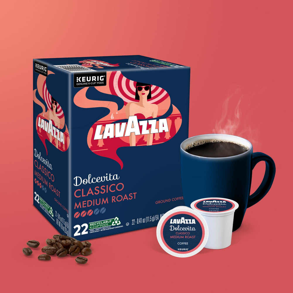 Lavazza Dolcevita Classico K-Cup compatibility for Keurig brewers