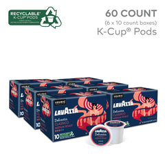 Lavazza Dolcevita Classico packaging display for easy pantry storage