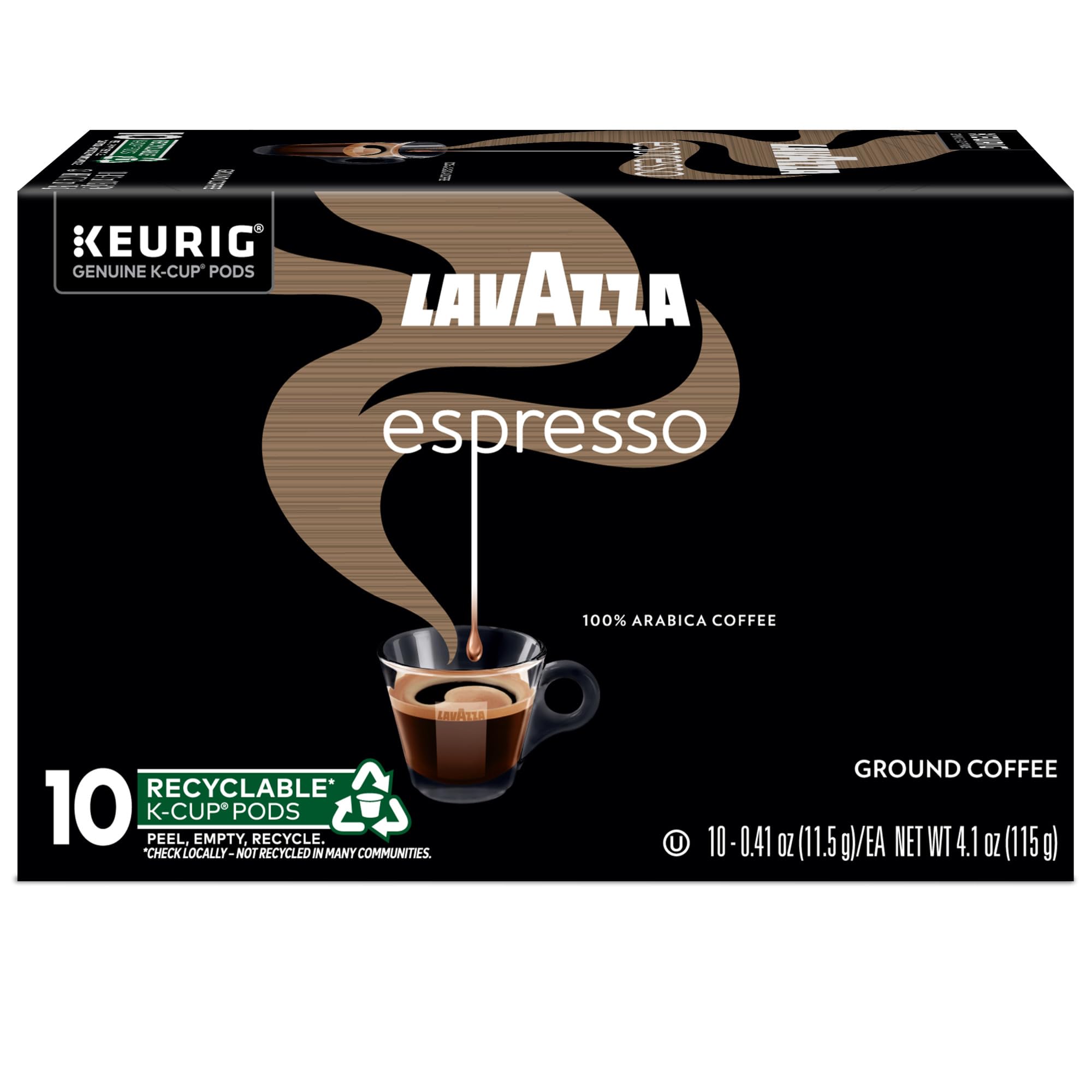 Close-up of Lavazza aroma notes for tasting