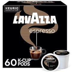 Lavazza Espresso box front for quick single-serve mornings