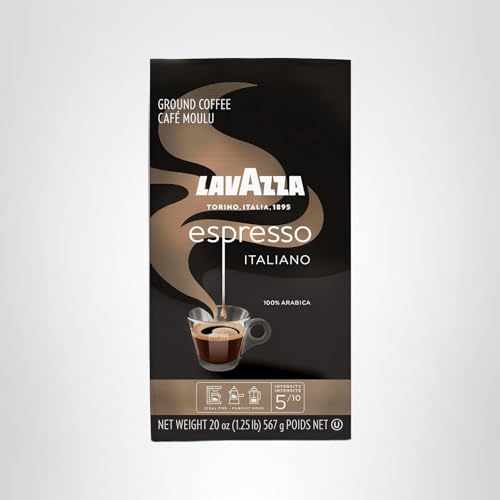 Lavazza Espresso cup with steamy crema and inviting aroma