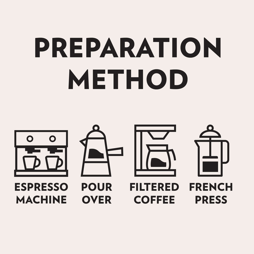 Lavazza Espresso French press brew with clear, smooth notes