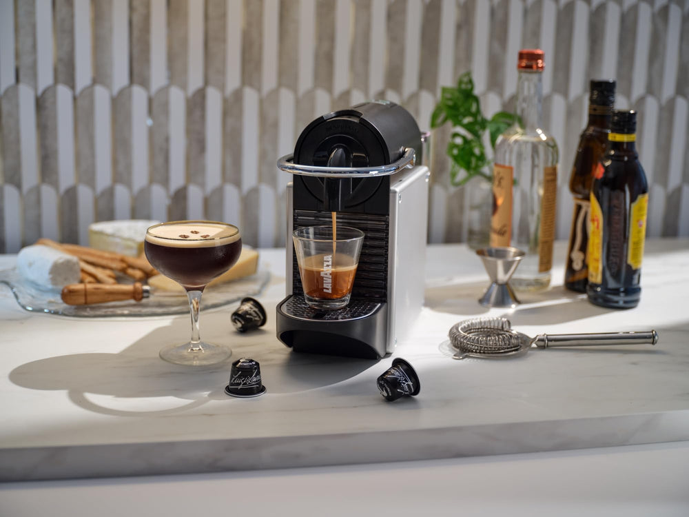 Lavazza Arabica Robusta blend beans used in Maestro Ristretto.