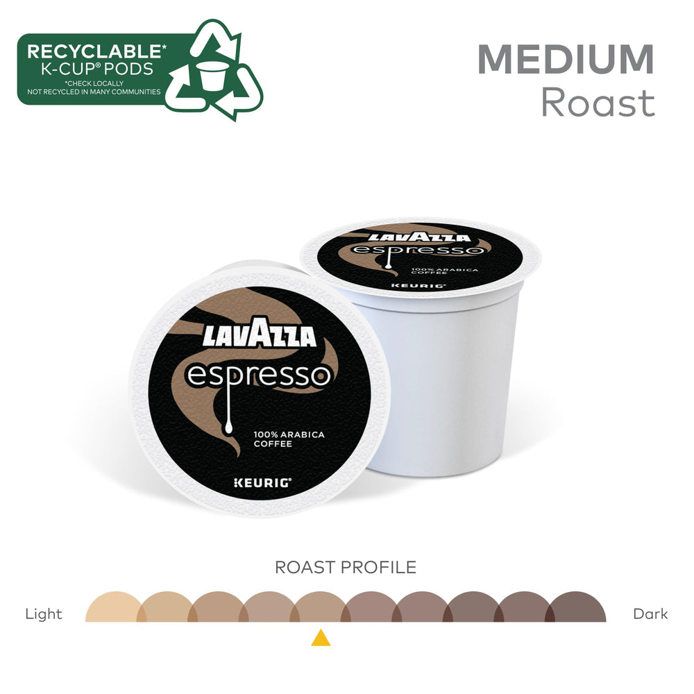 Lavazza six-pack packaging ideal for home or office