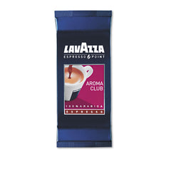 Lavazza Espresso Point Aroma Club cartridges in a box for consistent espresso.