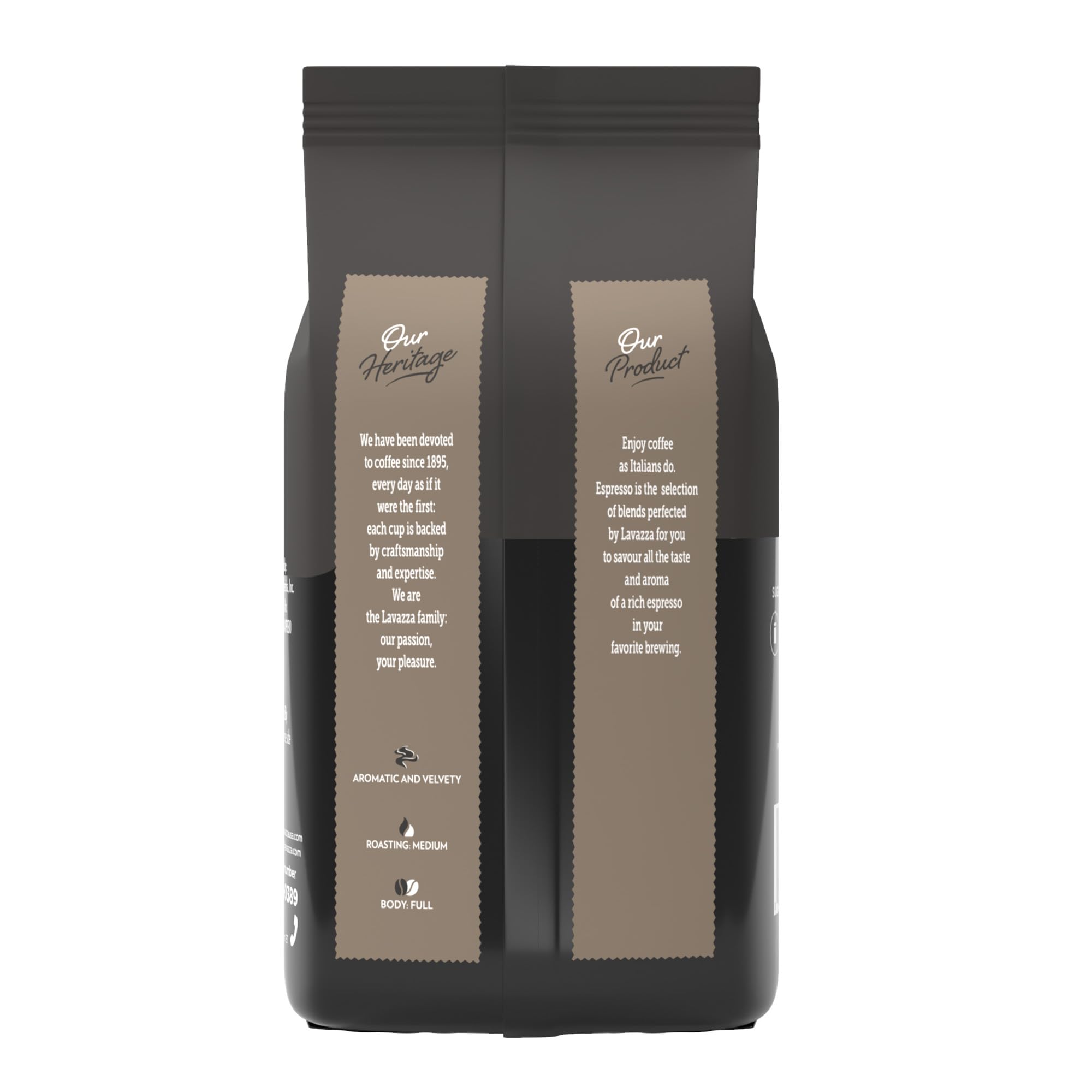 Lavazza Espresso shot reveals rich crema and balanced aroma