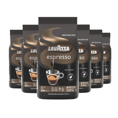 Lavazza Espresso whole bean bag for home use and versatile brewing sessions