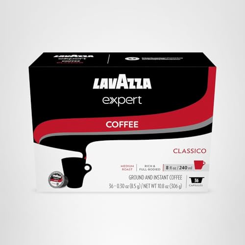 Lavazza Classico expiration date sample – DD/MM/YY on packaging.