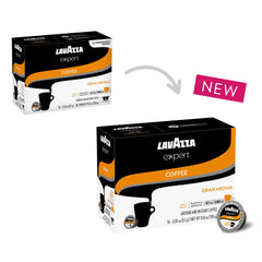 Close-up of Lavazza Expert Gran Aroma capsules