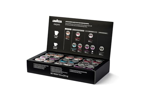 Lavazza Expert light roast capsules offer nuanced aroma for daytime coffee.