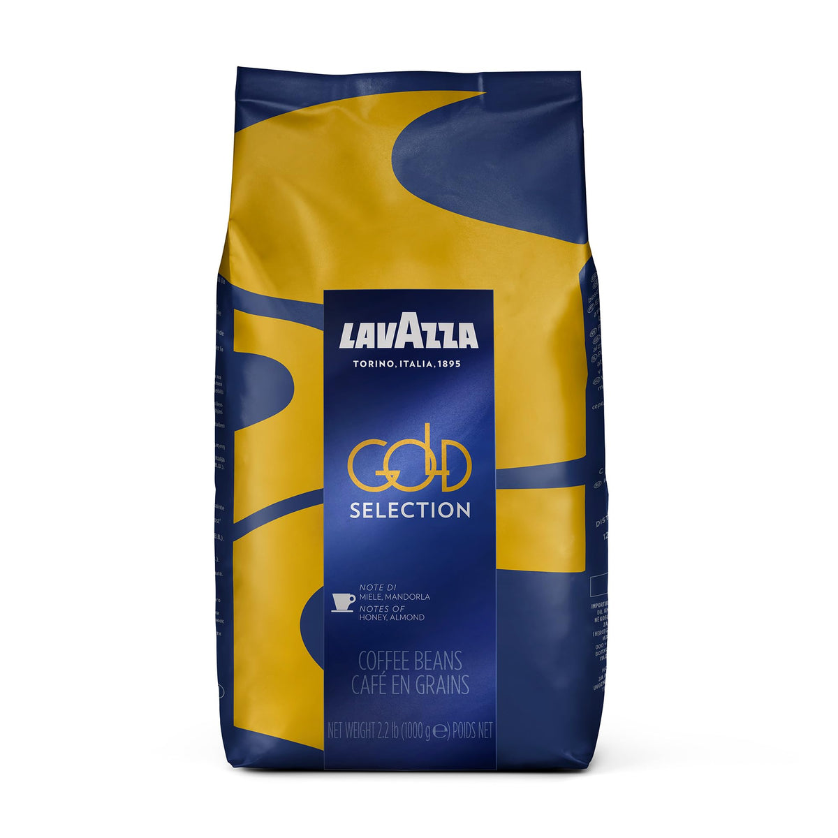 Lavazza Gold Selection whole beans close-up highlighting aromatic profile
