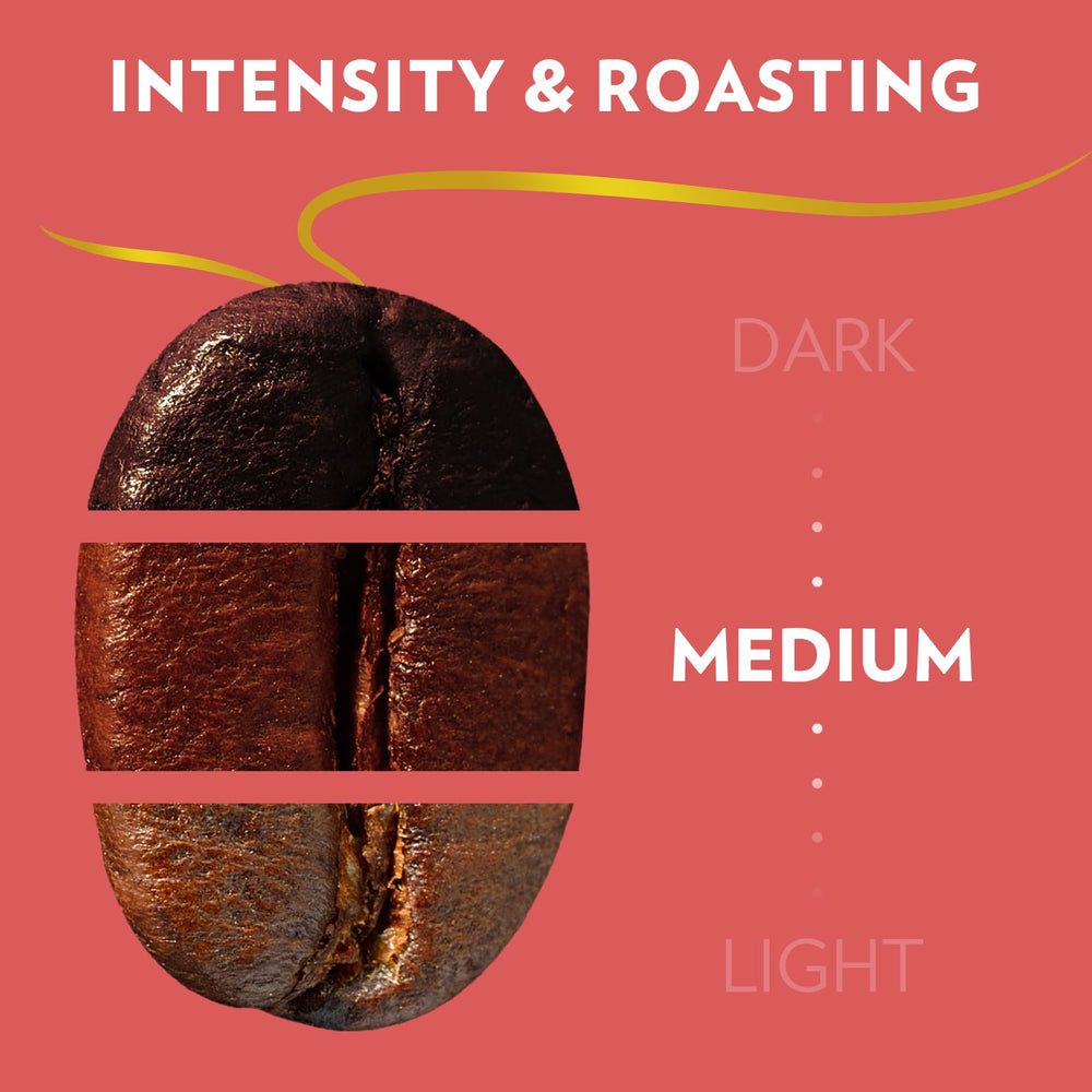 Lavazza Gran Crema espresso beans release rich aroma for daily brewing.