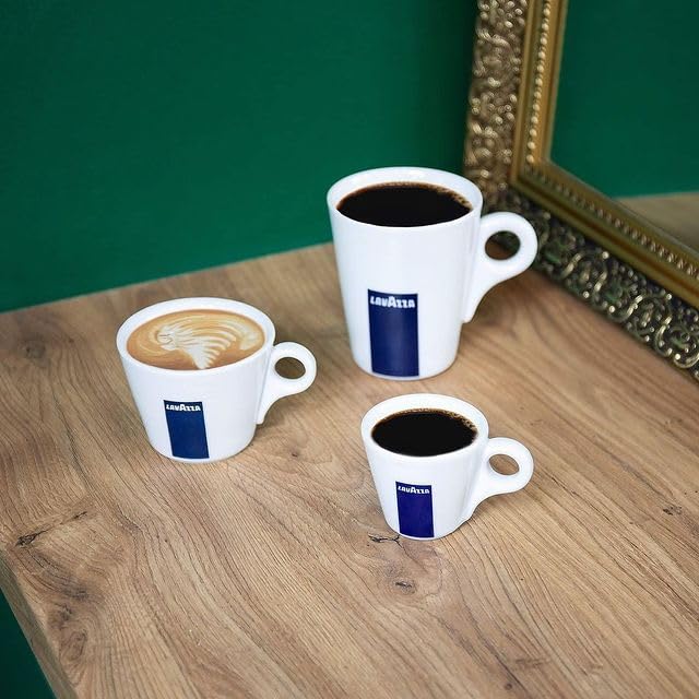 Lavazza Gran Riserva Filtro brew-steep in cup with dark roast