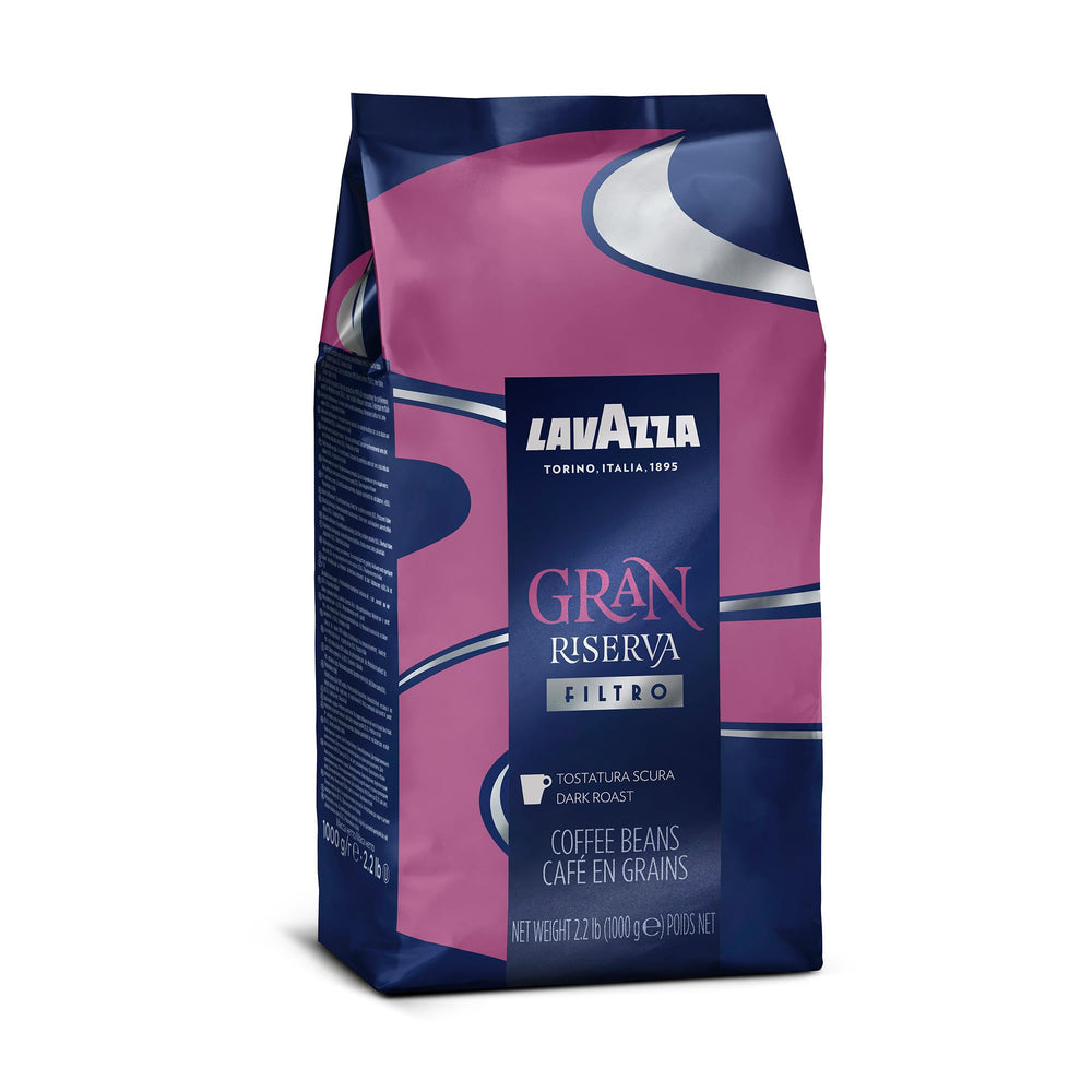 Lavazza Gran Riserva Filtro packaging on kitchen counter