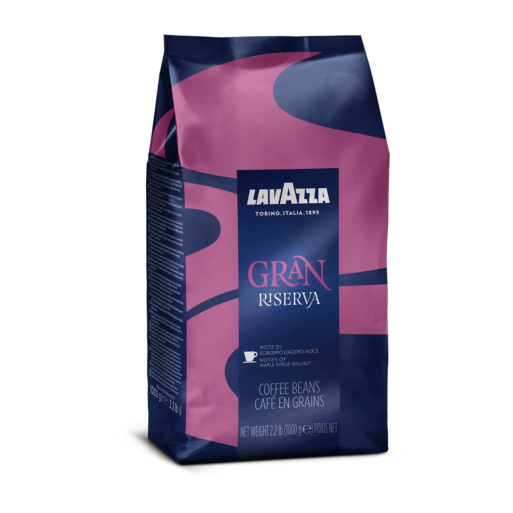 French press brew using Lavazza Gran Riserva for full body