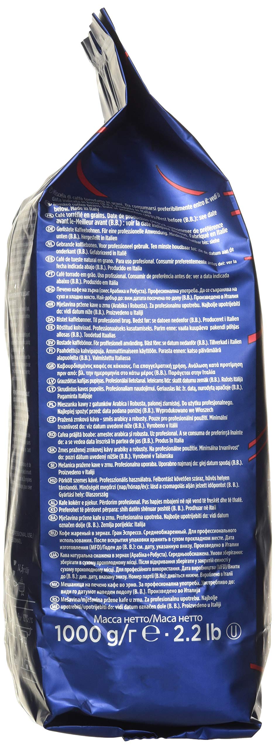 Lavazza Grand Espresso whole beans for cafe-grade espresso extraction