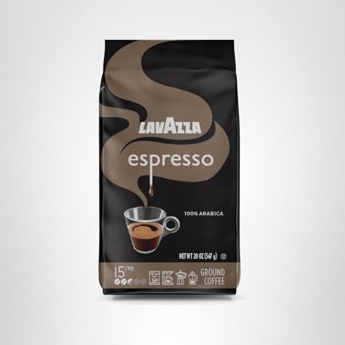 Lavazza ground coffee yields consistent measurements and freshness when stored properly