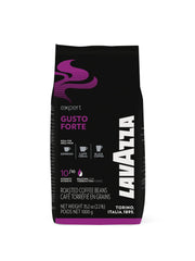 Lavazza Gusto Forte crema closeup—thick crema suggests café-style richness.