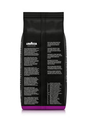 Lavazza Gusto Forte freshness valve packaging—sealed freshness for peak flavor.