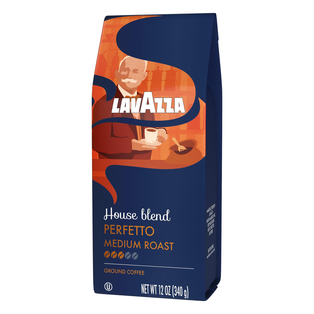 Italian tradition in a cup: Lavazza House Blend Perfetto serving scene