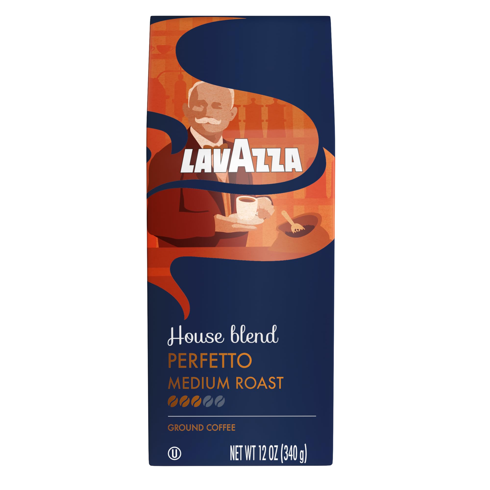 Lavazza House Blend Perfetto pack shot for drip brewers and daily ritual