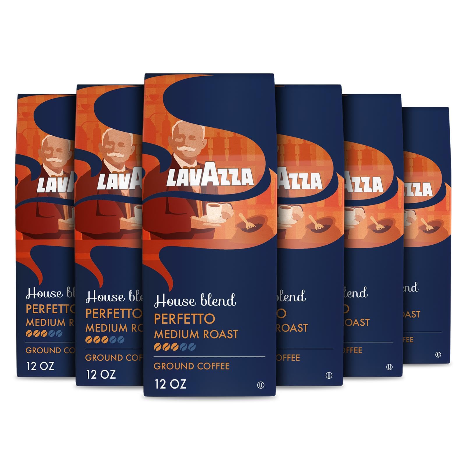 Lavazza Perfetto House Blend packaging showcasing value for drip brewers.