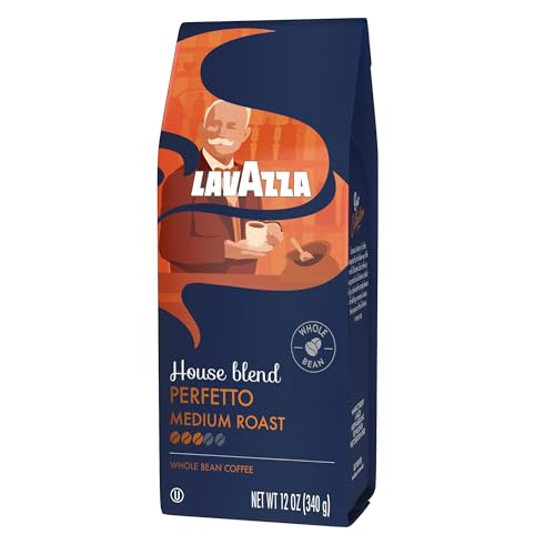 Lavazza House Blend Perfetto ready for drip brewer setup.