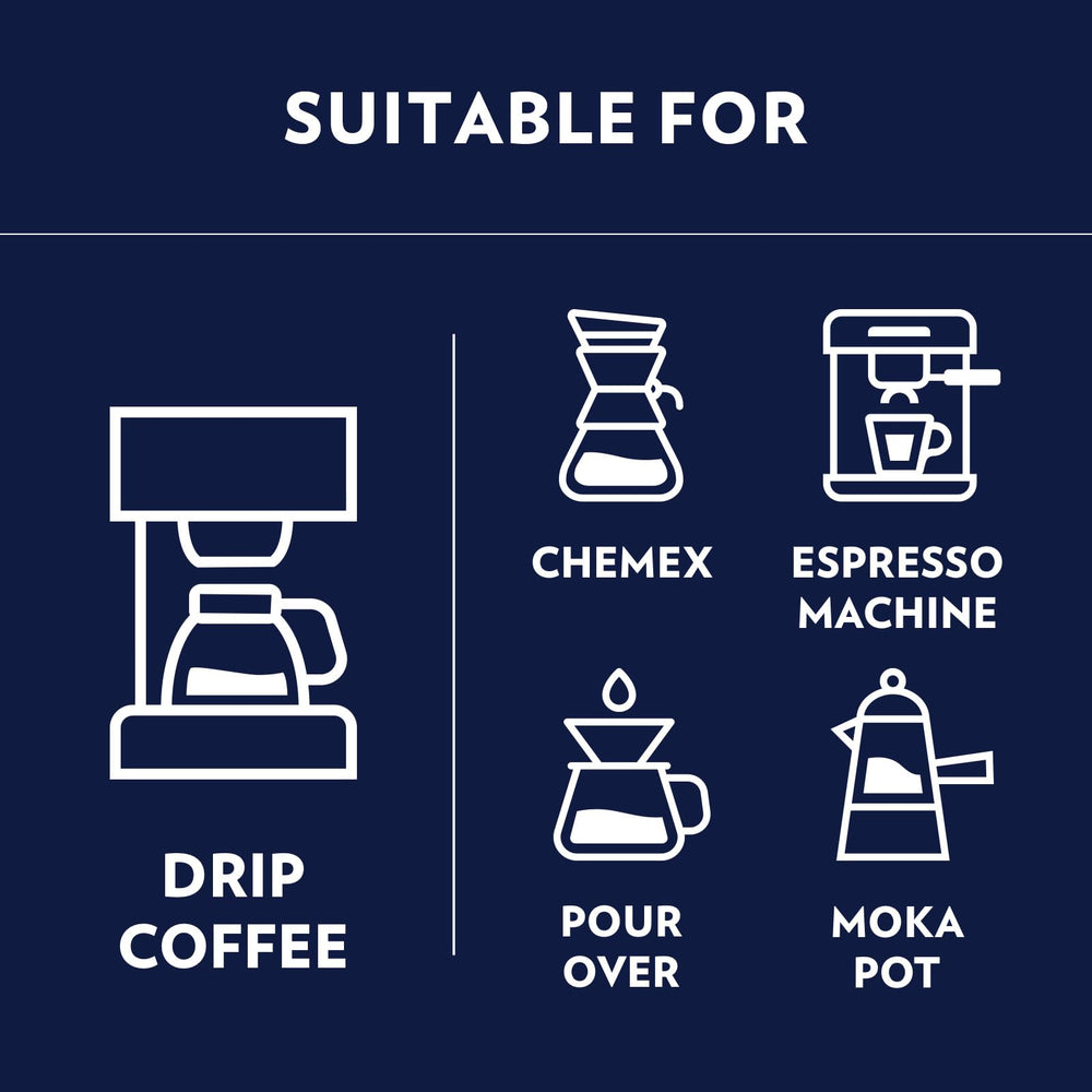 Lavazza Il Filtro Classico beans, ideal for a rich morning brew
