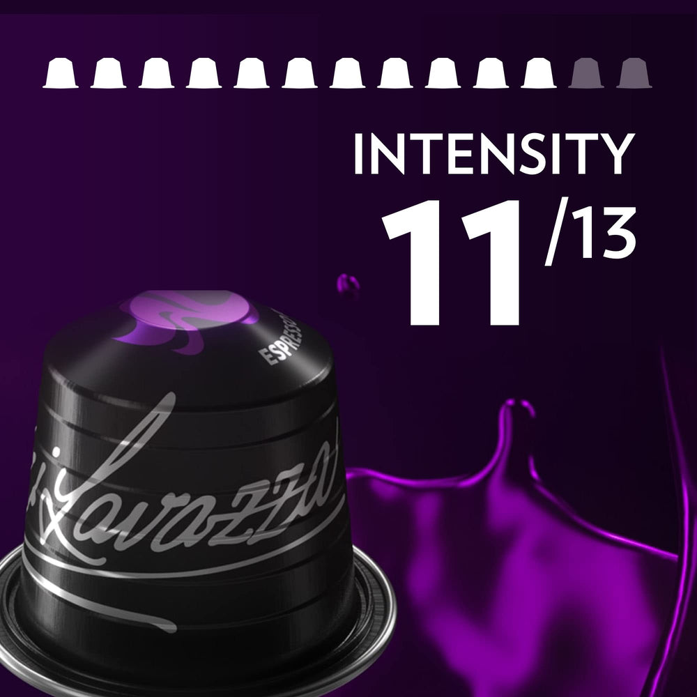 Lavazza Intenso six-pack display for convenient stocking