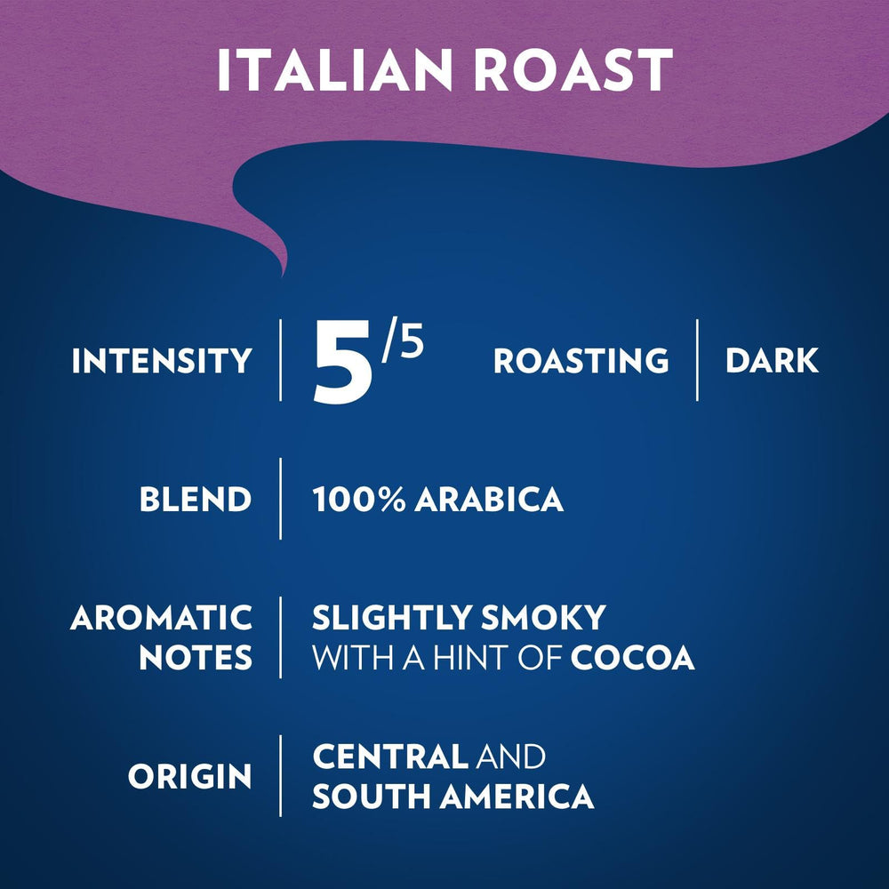 Lavazza Italian Roast ready for drip brewing with a bold profile.