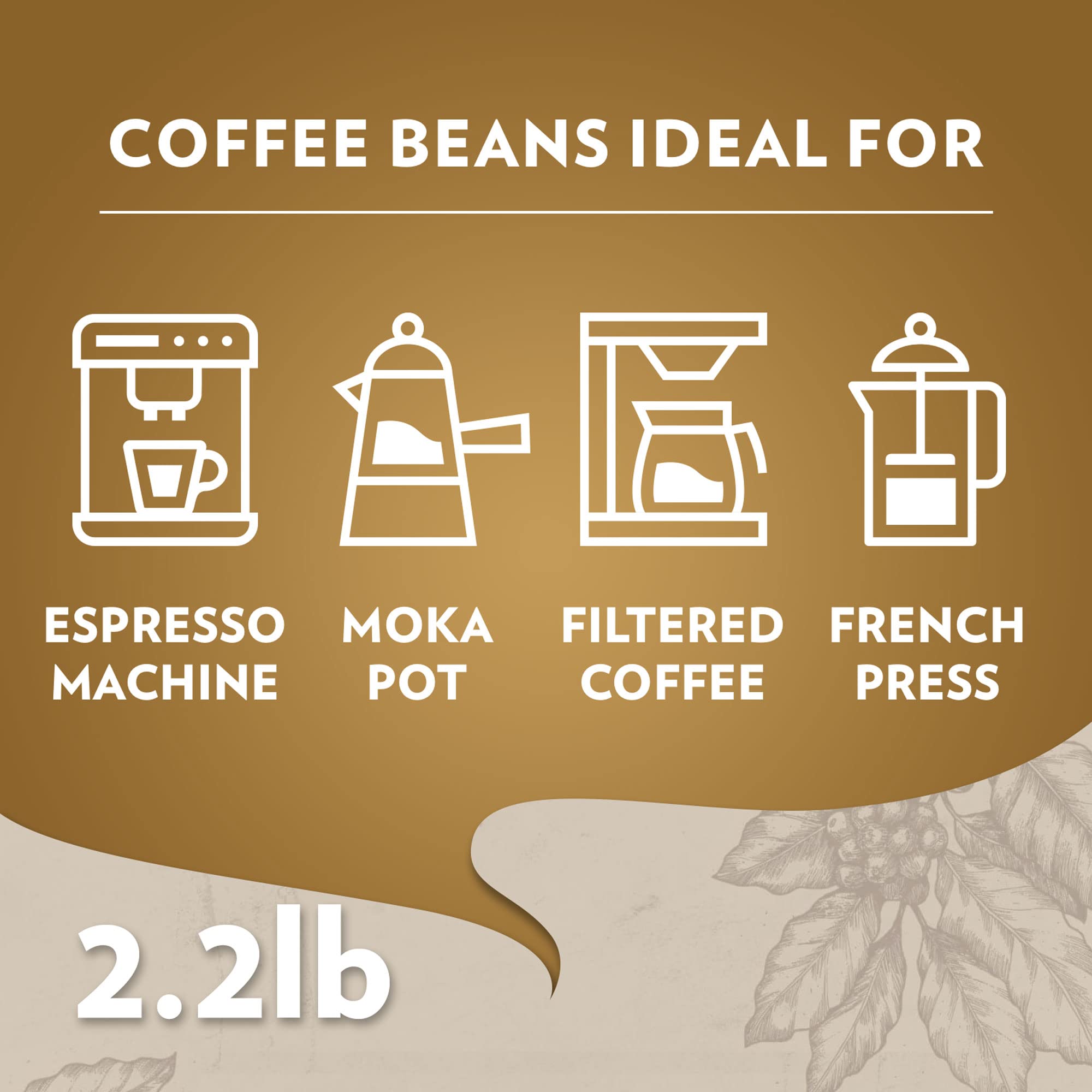 Lavazza Qualità Oro coffee bag seal; preserves freshness and aroma.