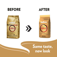 Lavazza Qualità Oro French press brew; full-bodied flavor with balanced acidity.